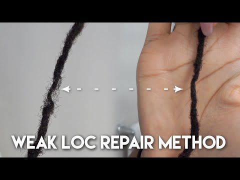 Fixing weak locs | How I save my locs from breaking!