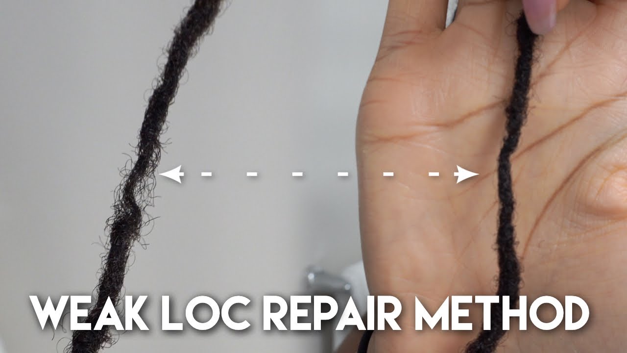 Fixing weak locs How I save my locs from breaking! YouTube