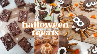 🍁HALLOWEEN PARTY TREATS | Spell Book Brownies, Witch Brownies &amp; More!