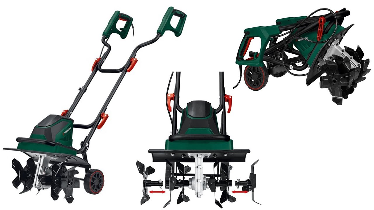 Parkside TILLER PGK 1400 A1 Unboxing Review - YouTube