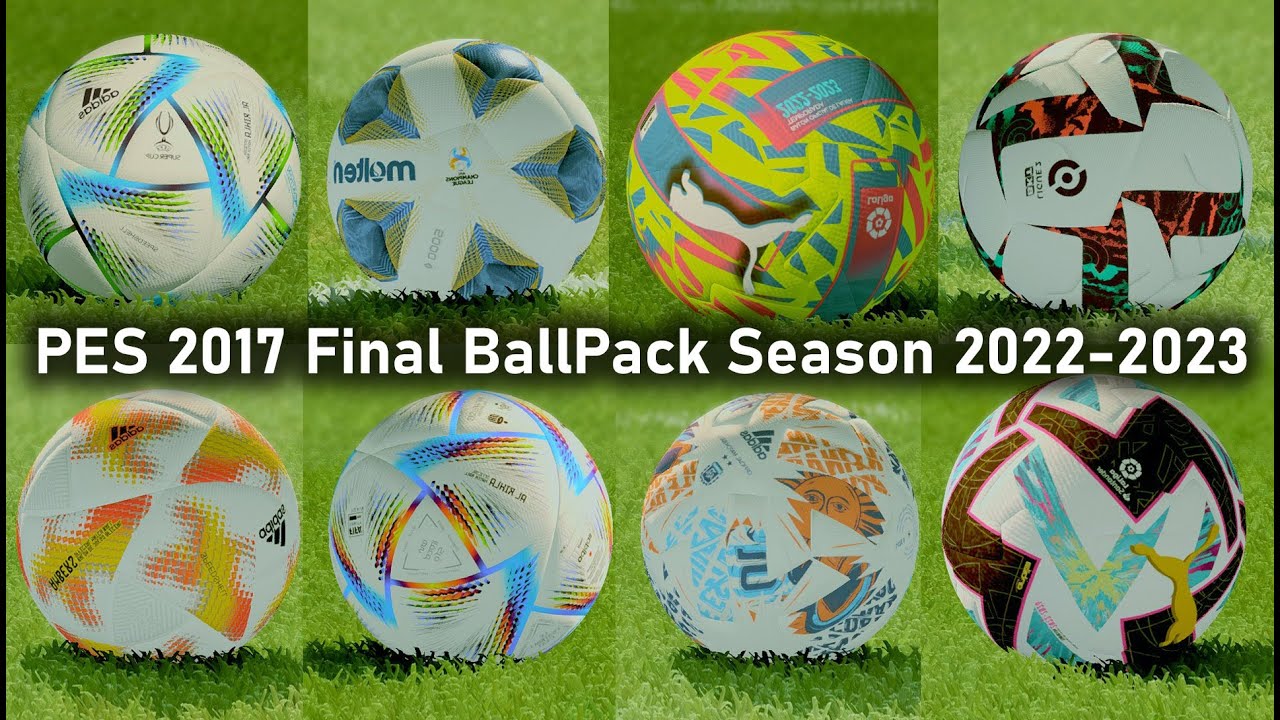 PES 2017 New BallPack Season 2022-2023