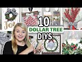 WOW?!? 10 *NEW* Impressive Dollar Tree Christmas DIYS | DIY Christmas 2020 | Krafts by Katelyn