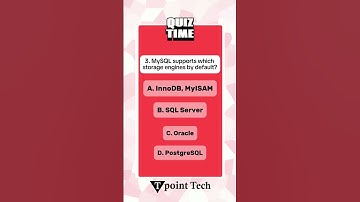 SQL MCQs | SQL Practice Questions & Answers | Tpoint Tech #sqlpracticequestions #sql #mcq