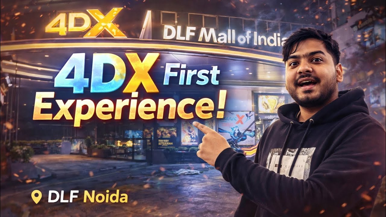 DLF Mall Noida Avatar 4DX Experience 🎥 | First Time 
