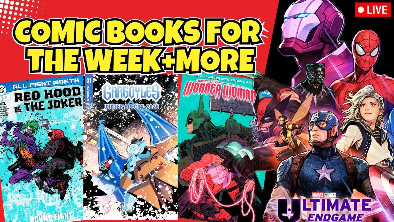 ULTIMATE ENDGAME PREVIEW | COMIC BOOKS FOR THE WEEK | NEXT ISSUE PODCAST LIVE! 📱