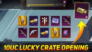 😍UPGRADE MYTHIC M762 CRATE OPENING - 10UC LUCKY CRATE OPENING EXPERIMENT IN BGMI @ParasOfficialYT