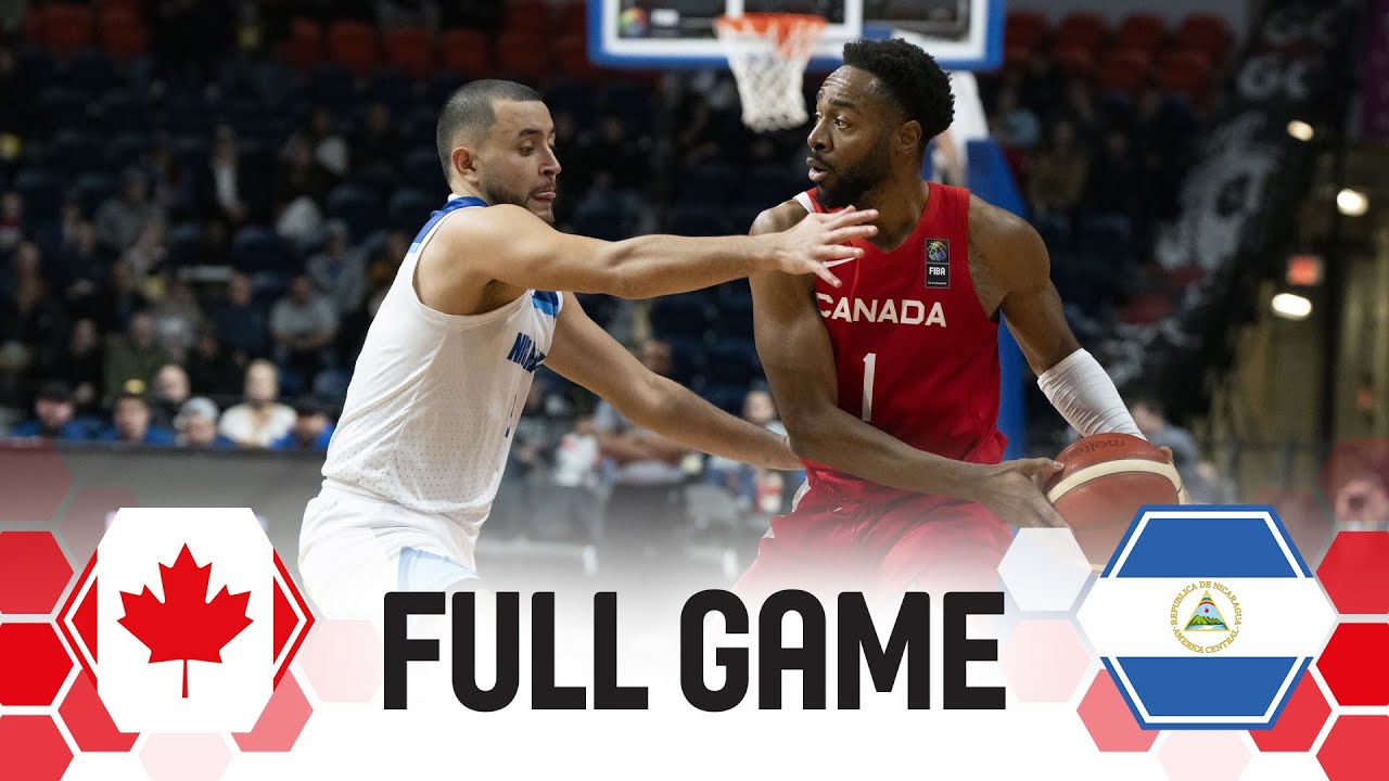 Canada v Nicaragua | Full Basketball Game