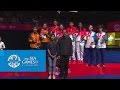 Badminton Mixed Doubles Gold Medal Match Victory Ceremony | 28th SEA Games Singapore 2015