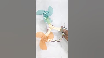 Energy transfer without battery #tech #experiment #dcmotor