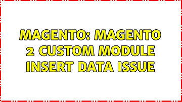 Magento: Magento 2 Custom Module Insert Data Issue