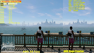 Watch Dogs 2 AMD Vega FE 16GB vs R9 Fury 4GB 1440p Benchmark Comparison | i7 7700k