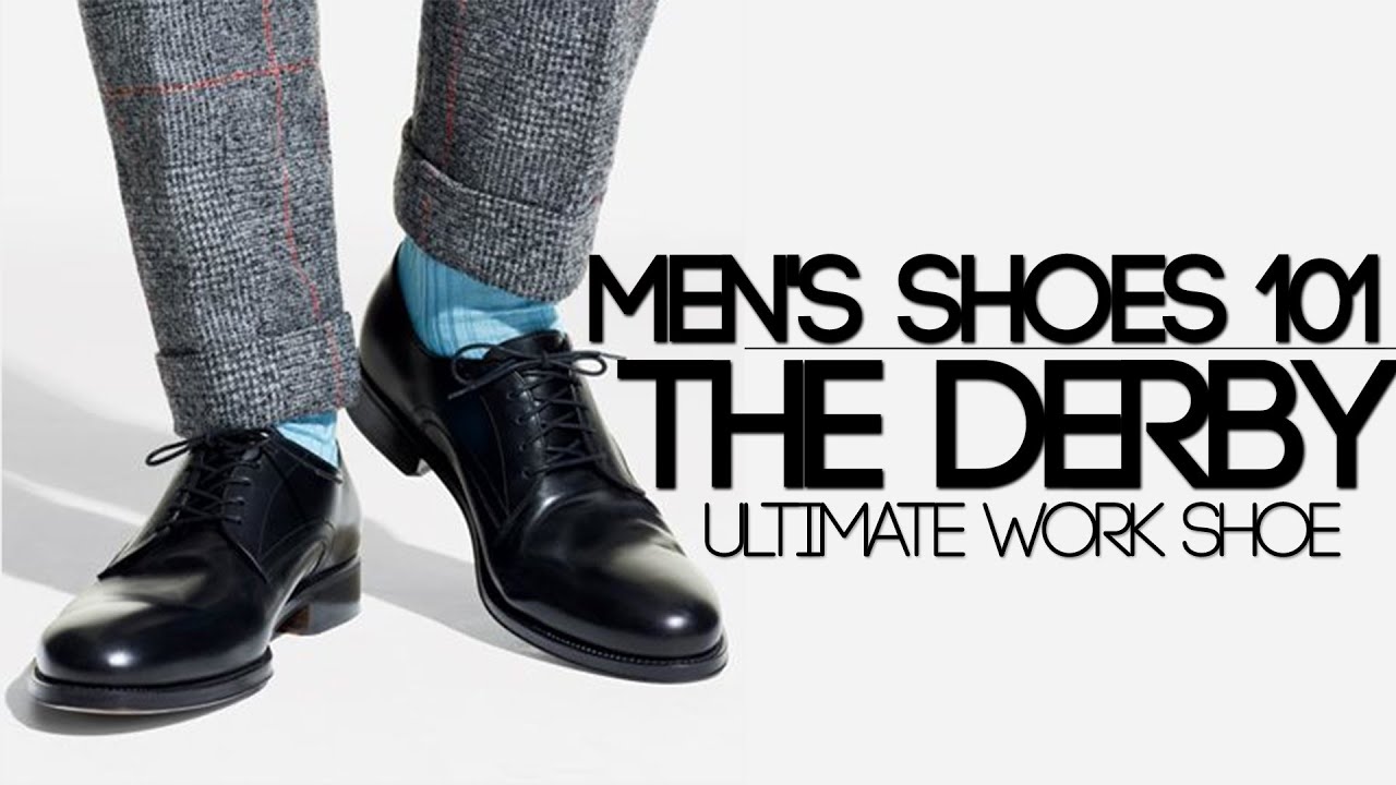 men's derby dress shoes