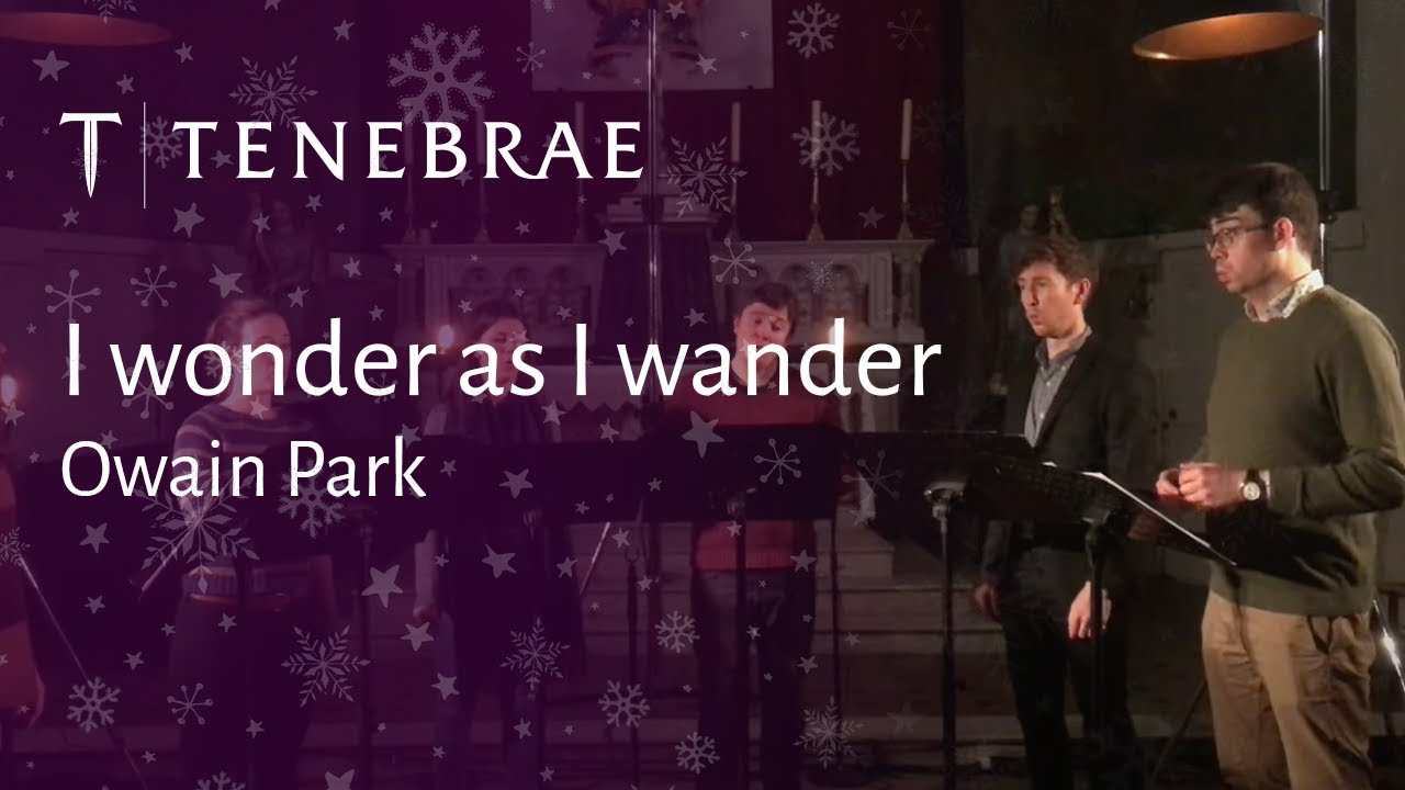 I wonder as I wander - Owain Park - Performed by Tenebrae Choir Associate Artists (2018)