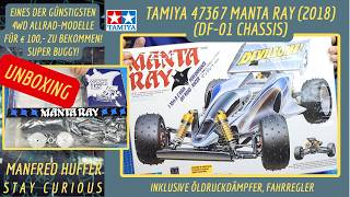 Tamiya Manta Ray 4WD Buggy: Unboxing