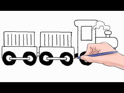 Video: Si Të Vizatoni Një Tren