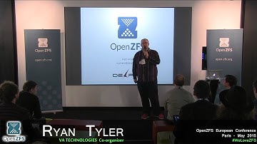 Ryan Tyler - Introduction - OpenZFS European Conference 2015