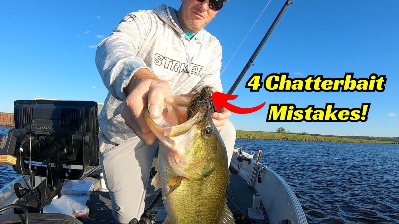 Four Chatterbait Mistakes Anglers Are Making! YouTube
