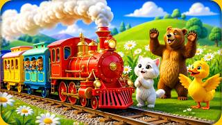 Rangon Wali Train | Colors Kids in Hindi | Learn Colors with Fun Train Cartoon | Nursery Rhymes