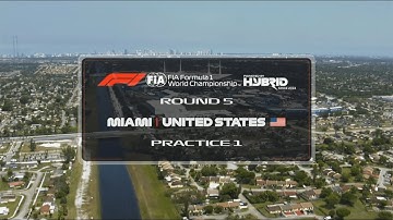 F1 Intro - 2022 Crypto.com Miami Grand Prix - Practice 1