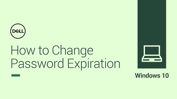 How to Change Password Expiration in Windows 10 – Local Account (Official Dell Tech Support)