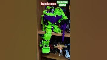 Transformers Scrapper Studio Series Unboxing Guide #constructicons #devastator #jdtoys #shorts #toys