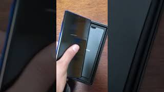 Note 10 plus retail unboxing aura blue color