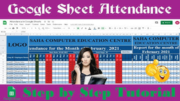 #155-How to make an Automated Attendance Sheet in Google Sheets