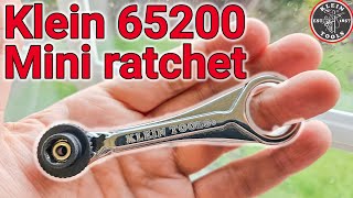 Klein Slim profile Mini Ratchet review 65200 Chromium Vanadium