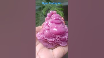 Tượng phật di lặc ruby