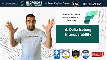 Delta–Iceberg Interoperability in Microsoft Fabric (#Fabcon2025 Key Feature Announcements)