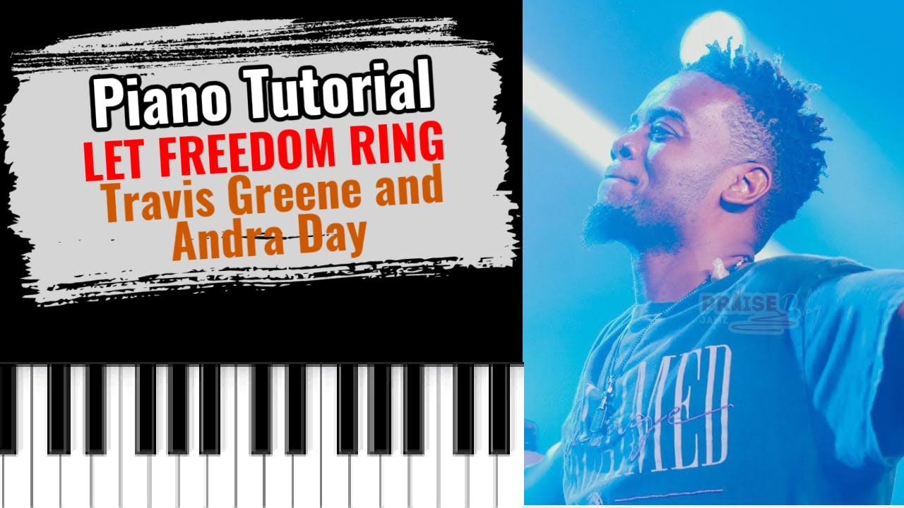 🎹 LET FREEDOM RING от Трэвиса Грина и Андры Дэй (легкий бесплатный урок игры на фортепиано)