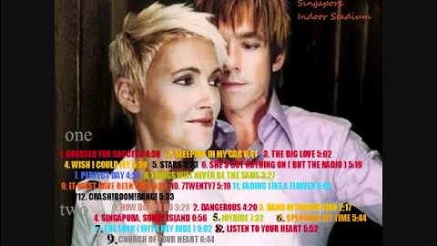 02 Sleeping In My Car -Roxette Live Singapore 6 March 2012