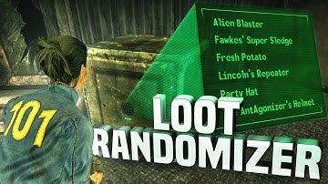 Fallout 3 But ALL Of The Loot Has Been Randomized!!