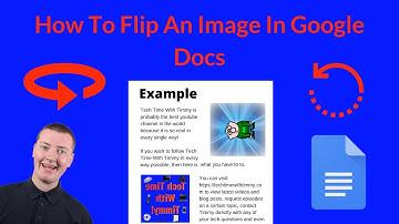 How To Flip An Image In Google Docs