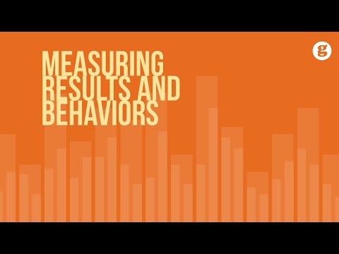 Measuring Performance Results and Behaviors