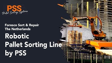 Robotic pallet sorting line by PSS | Anker the Netherlands