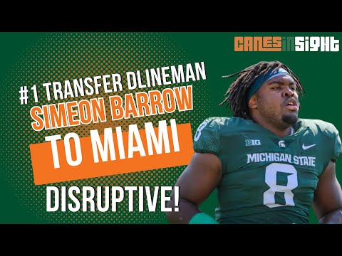 Instant Reaction: Top Transfer Dt Simeon Barrow Is A Miami Hurricane