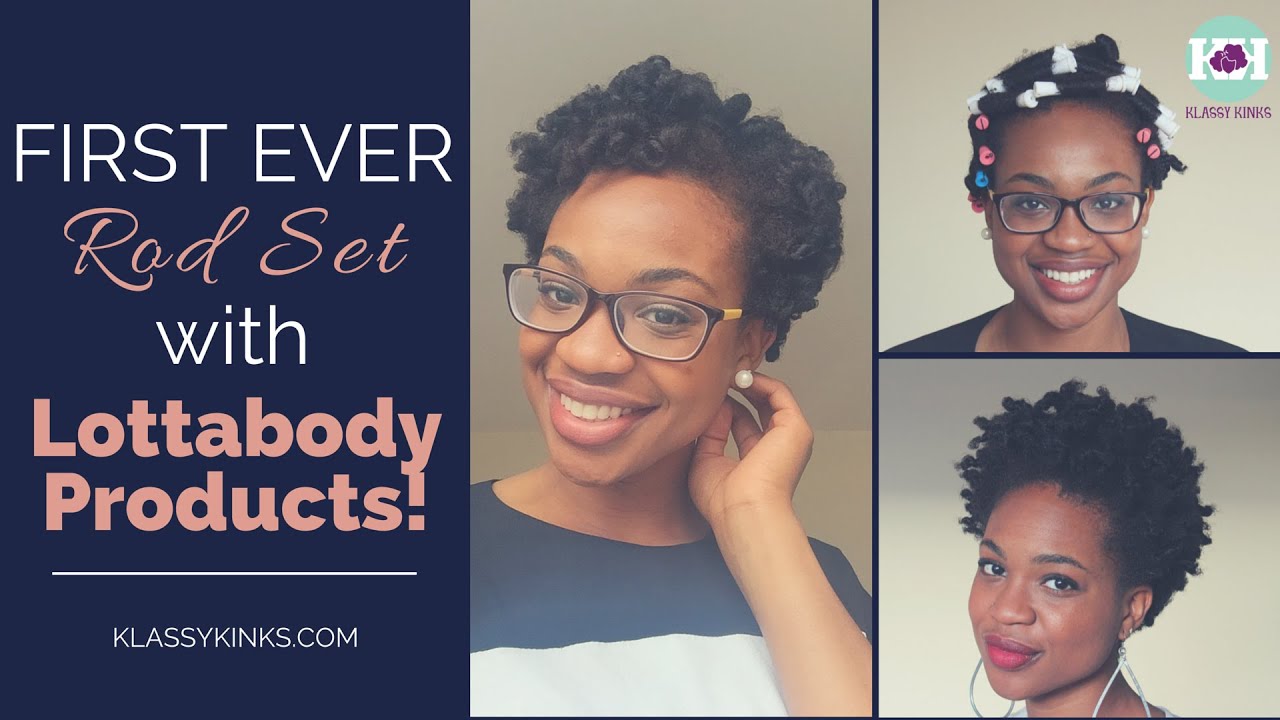 Natural Hair First Ever Perm Rod Set Ft Lottabody YouTube