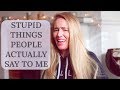 Stupid things People ACTUALLY Say about my DISABILITY!🙊  | THINGS NOT TO SAY TO SOMEONE IN  ♿️