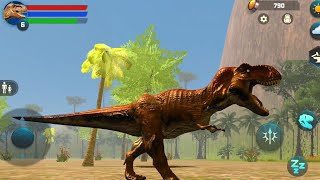 Best Dino Games -Tyrannosaurus Simulator Android Gameplay - T-Rex Simulator Android Gameplay screenshot 3