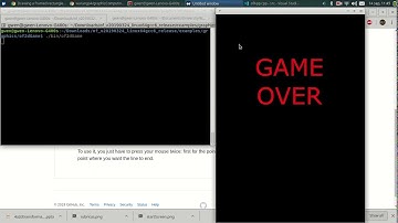 openFrameworks 2D Video game - Shooting