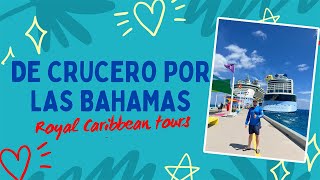 DE CRUCERO POR LAS BAHAMAS (COCO-CAY) ABRIL 2022