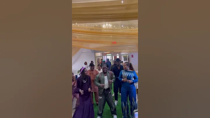 Check Out Brodashaggi Amazing Dance Step At A Weeding Party