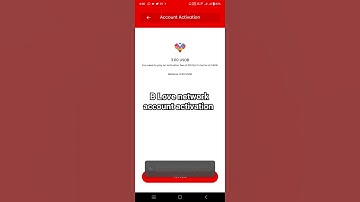 How to activate b love network account #blovenetwork #blovenetworkkyahai