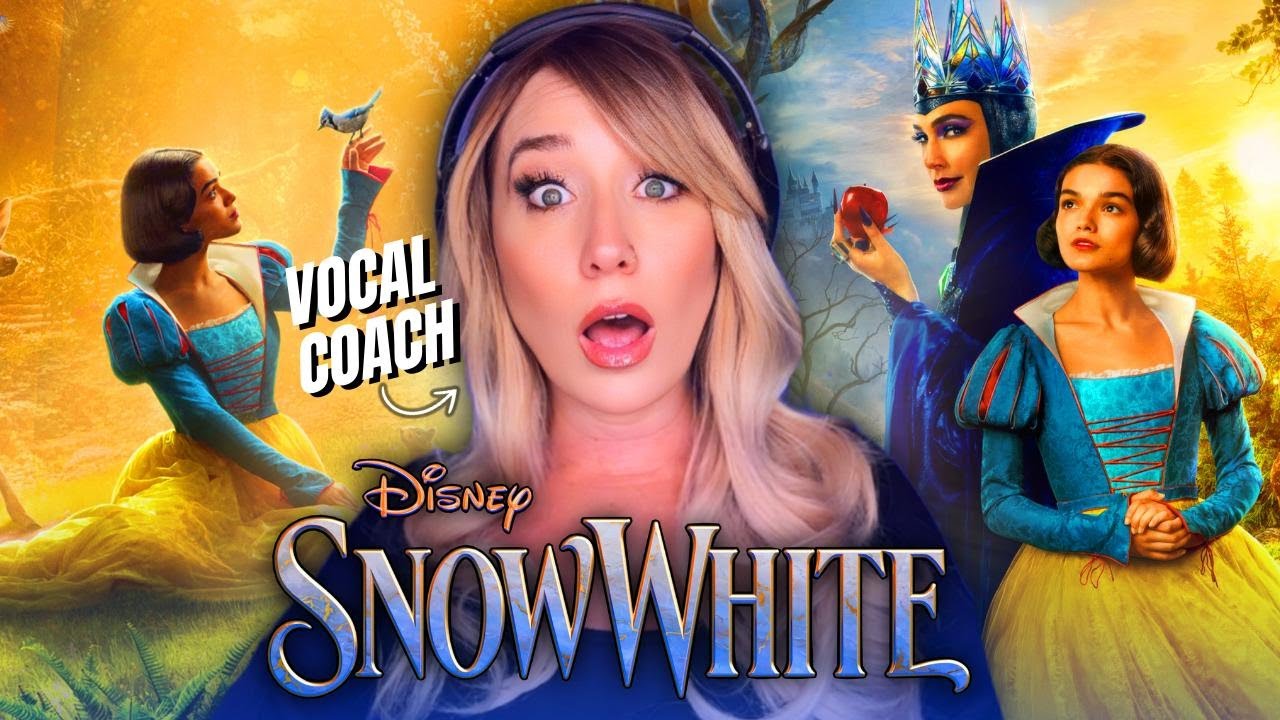 Vocal Coach Reacts to 'Snow White' Soundtrack Album | Rachel Zegler was…