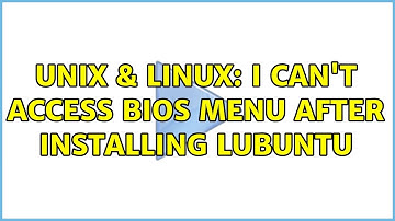 Unix & Linux: I can