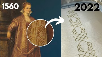 How To Digitize Historical Embroidery Using Embird Embroidery Software