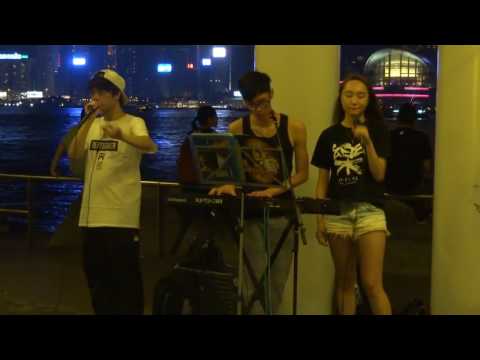 Cover 眼紅紅 @尖沙咀碼頭busking 2016.10.09