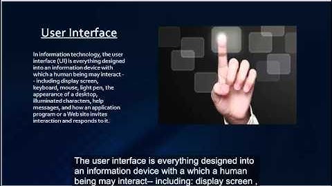 Video 7 (Operating System Components)