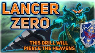NEW GEMSTONE SKIN! LANCER ZERO HECARIM GAMEPLAY/SKIN SPOTLIGHT - PBE